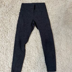 Aerie cropped leggings with pockets
